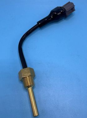 分油机温度探头，型号3Y15 KH0831，黑色线缆带接