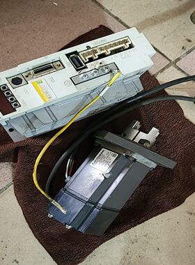 伺服电机 HC-KFE43，400W，单相交流电。拆