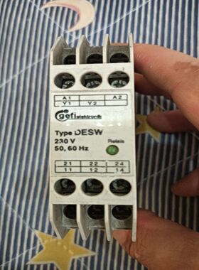 GEFI品牌，型号DESW，库存货，无包装有磨损