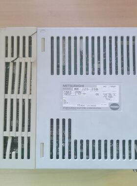 伺服驱动器MR-J2S-20B，200W功率，外壳破损，