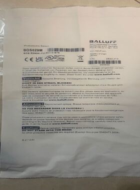 巴鲁夫BALLUFF光电传感器，型号BOS029M，BO
