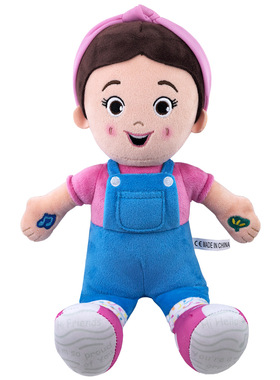 跨境新款Ms Rachel plush doll瑞秋女士公仔棉花娃娃毛绒玩具