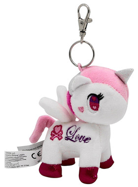 外贸Tokidok淘奇多奇独角兽系列毛绒公仔包包挂件钥匙扣挂件礼物