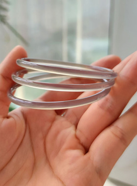 甜美女玉髓叮当镯手镯极细少女风