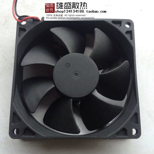 Оригинальный ADDA 9025 AD0912US-A70GL 12V 0,30A 2 Проводной тепловой вентилятор 92*92*25 мм