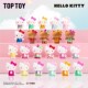 TOPTOYHello 现货 Kitty夏日彩虹糖系萌粒盲盒盲袋可爱摆件