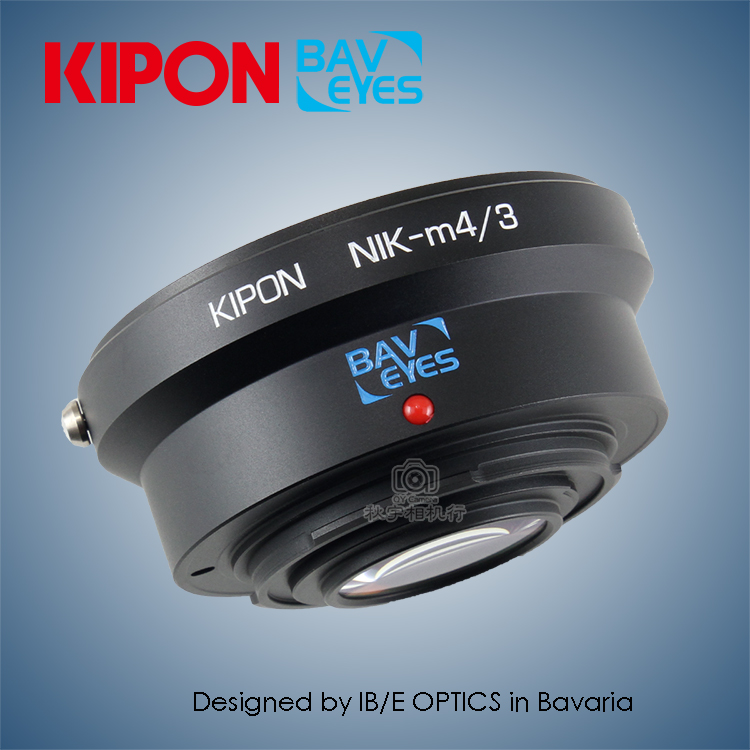 德国减焦增光转接环尼康gh4om-d