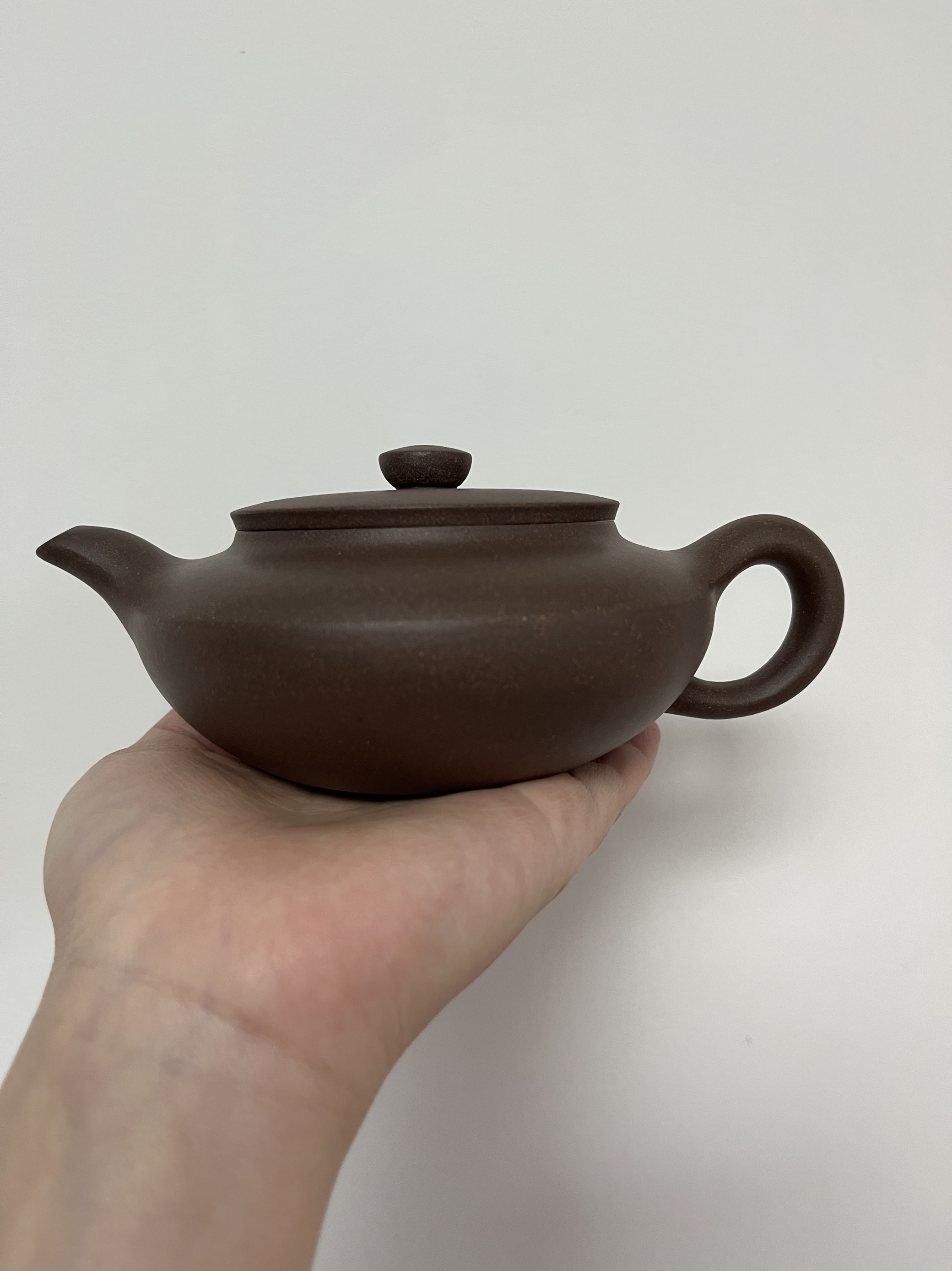 宜兴紫砂壶全手工正品保真茶壶原矿清灰泥嫡传正品程建云寿珍汉扁