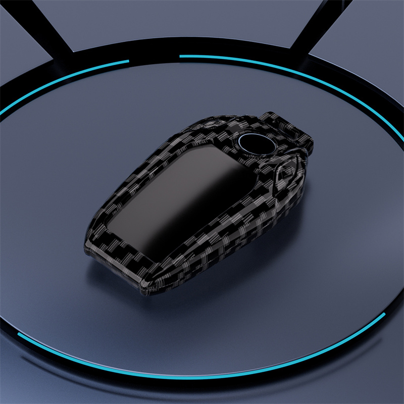 宝马液晶钥匙套7系530LE碳纤壳包