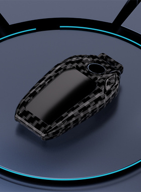 适用宝马液晶钥匙套7系730li/740li/X3X5X7扣5系530LE/6系碳纤壳