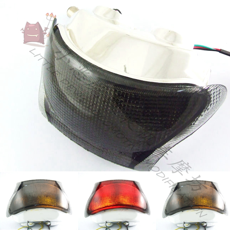 凯旋 595 Speed Tripl Daytona 995 改装LED转向集成后尾灯刹车灯