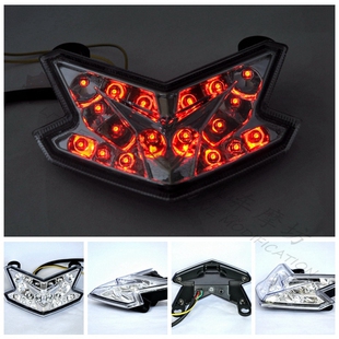 川崎 Z800 11-14/ZX6R 13-14/Z125 改装LED转向灯集成后尾灯