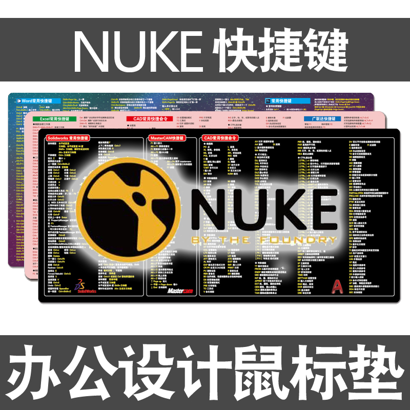 nuke鼠标垫节点中英文对照