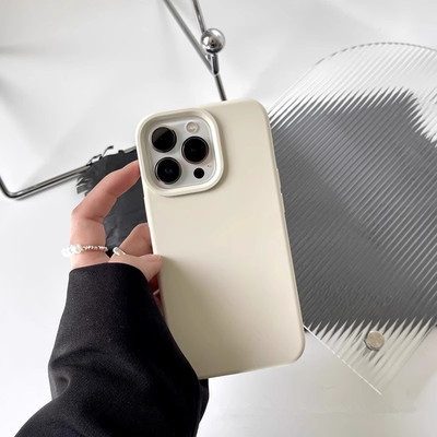 亲肤液态硅胶S9适用vivoS15e壳S12简约S10pro冷淡风X60高级X30防摔古董白Y73s保护套Y53s男Y52s纯色T1x女