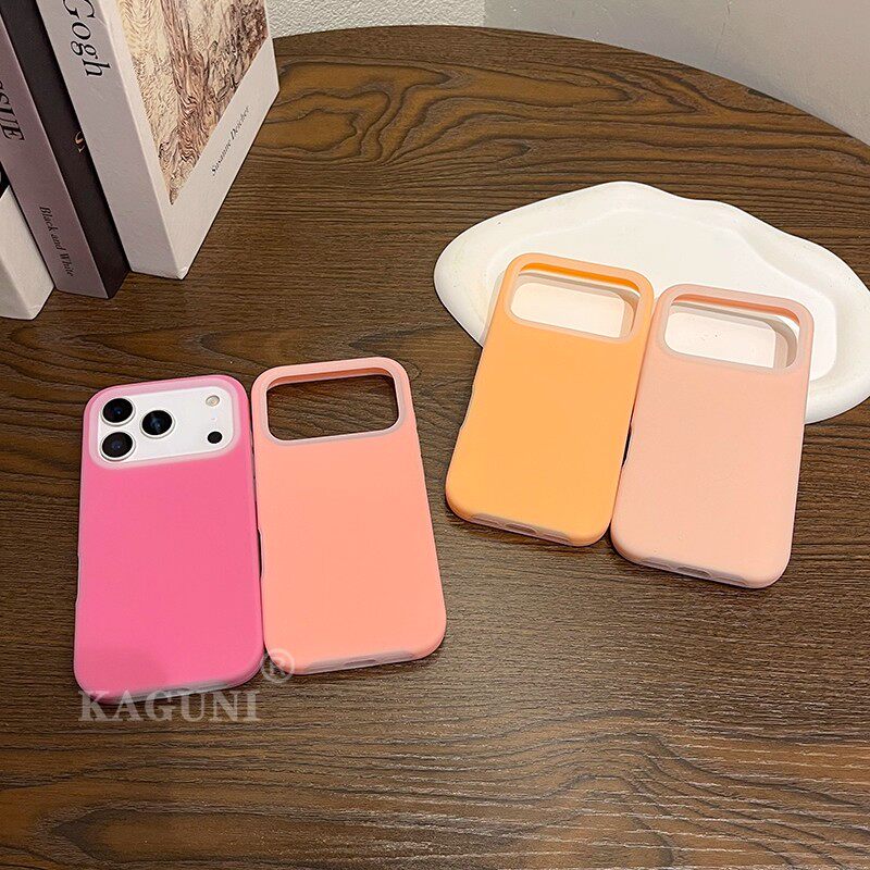 果冻壳适用小米17promax手机壳大孔液态硅胶浅紫色17pro简约米17防摔清新保护套