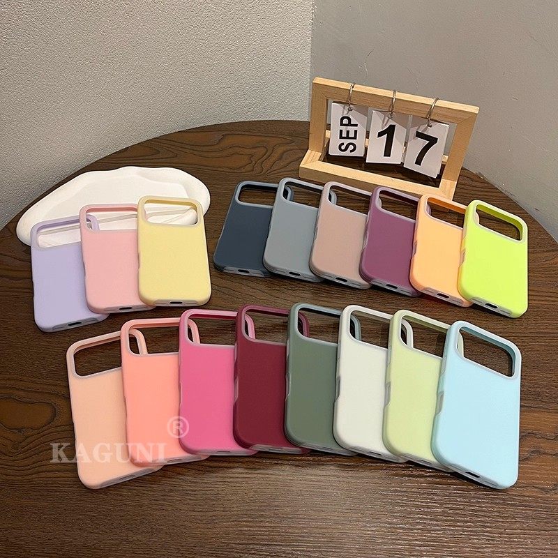 果冻壳适用小米17promax手机壳大孔液态硅胶浅紫色17pro简约米17防摔清新保护套