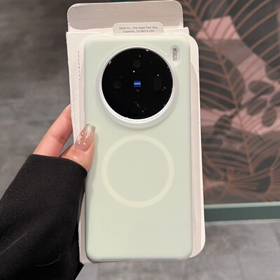 新款磁吸果冻软Q糯适用vivo iQOO13液态硅胶12壳neo9奶绿色情Z9Turbo侣S20S19高级S18全包100女X200Pro