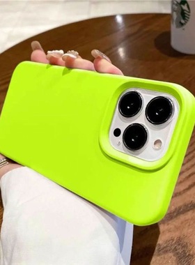 荧光绿适用magic8荣耀400手机壳200液态硅胶100pro浅蓝色魔术3荣耀X70潮款X60炫酷90潮流x50/40防摔Powe