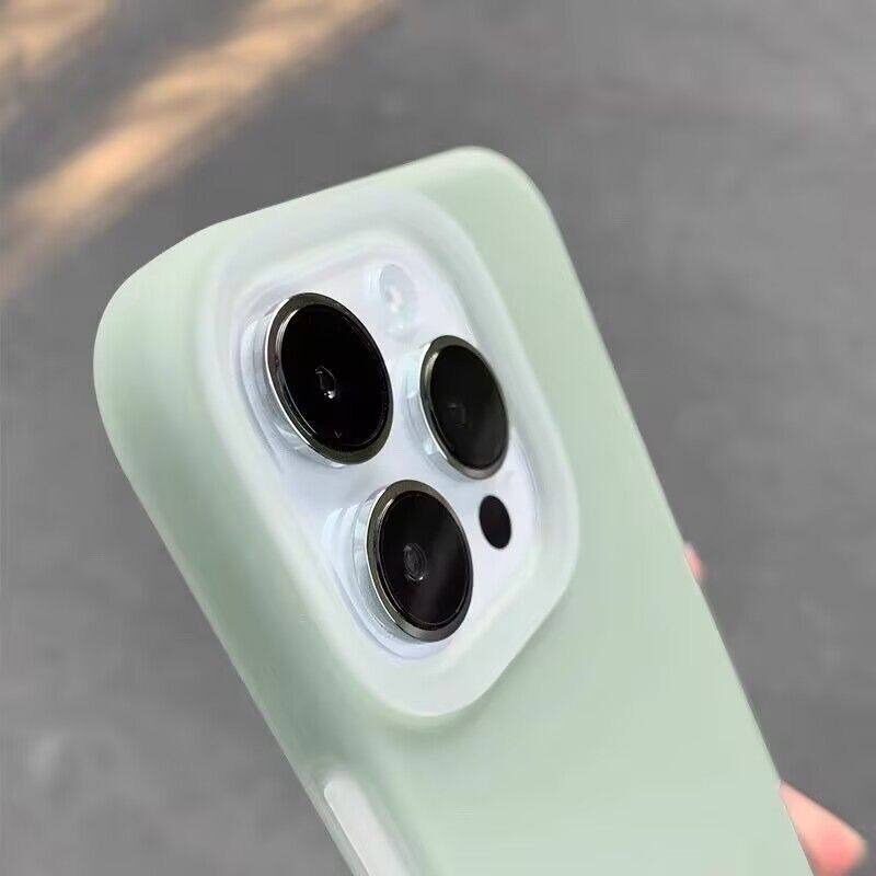 ins浅绿色果冻液态硅胶适用荣耀mgic8/7pro壳6/5pro半透500/400耐脏防滑x70大孔x60pro软糯x50华为pura90