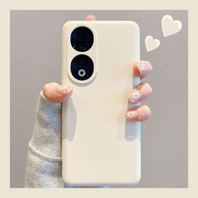 液态硅胶适用荣耀90壳华为Pura70Pro荣耀200pro情侣荣耀100新款80/7060高级纯色50pro耐脏肤感防摔男女款