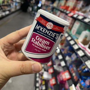 小肚腩澳洲代购 mckenzies奶油稳定剂 60g