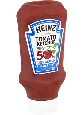 澳洲代购亨氏Heinz Ketchup Tomato Sauce番茄酱少盐少糖500ml