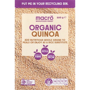 小肚腩澳洲代购 marco有机白色藜麦white quinoa 500g