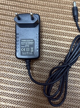 12V3A欧规电源适配器5V6V9V12V1A2A3A欧标EU圆脚插头CE FCC电源线