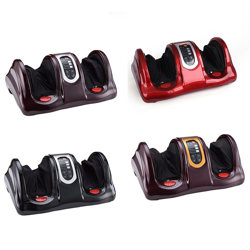电动足疗机揉捏遥控多功能穴位按脚足脚底加热美腿家用足部按器