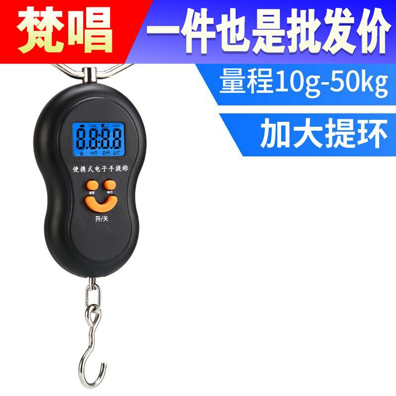 手提秤称克数的称重器电子秤家用卖菜30公斤50公斤弹簧秤