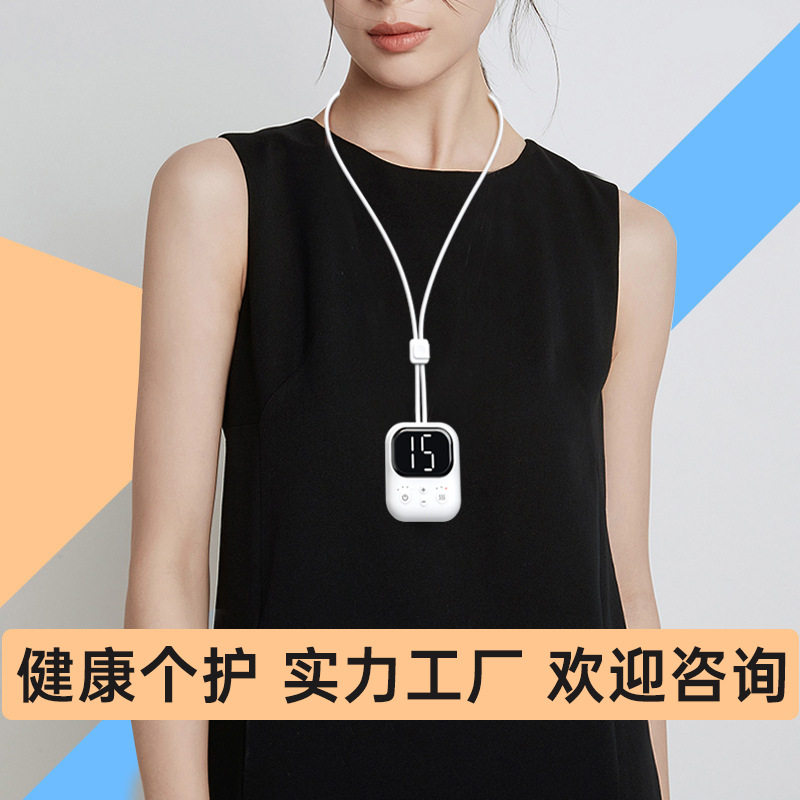 吊坠颈椎按器家用斜方肌肩颈部按仪热敷脖子护颈仪跨境礼