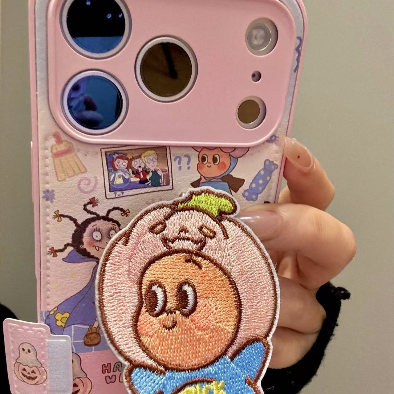 趣味万圣节魔女梦娜星星小男孩适用ihone17promax苹果16pro手机壳童趣创意搞怪新款防摔保护壳