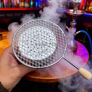 阿拉伯水烟棒棒糖炭隔木手柄网片垫子水烟壶配件shisha Hookah