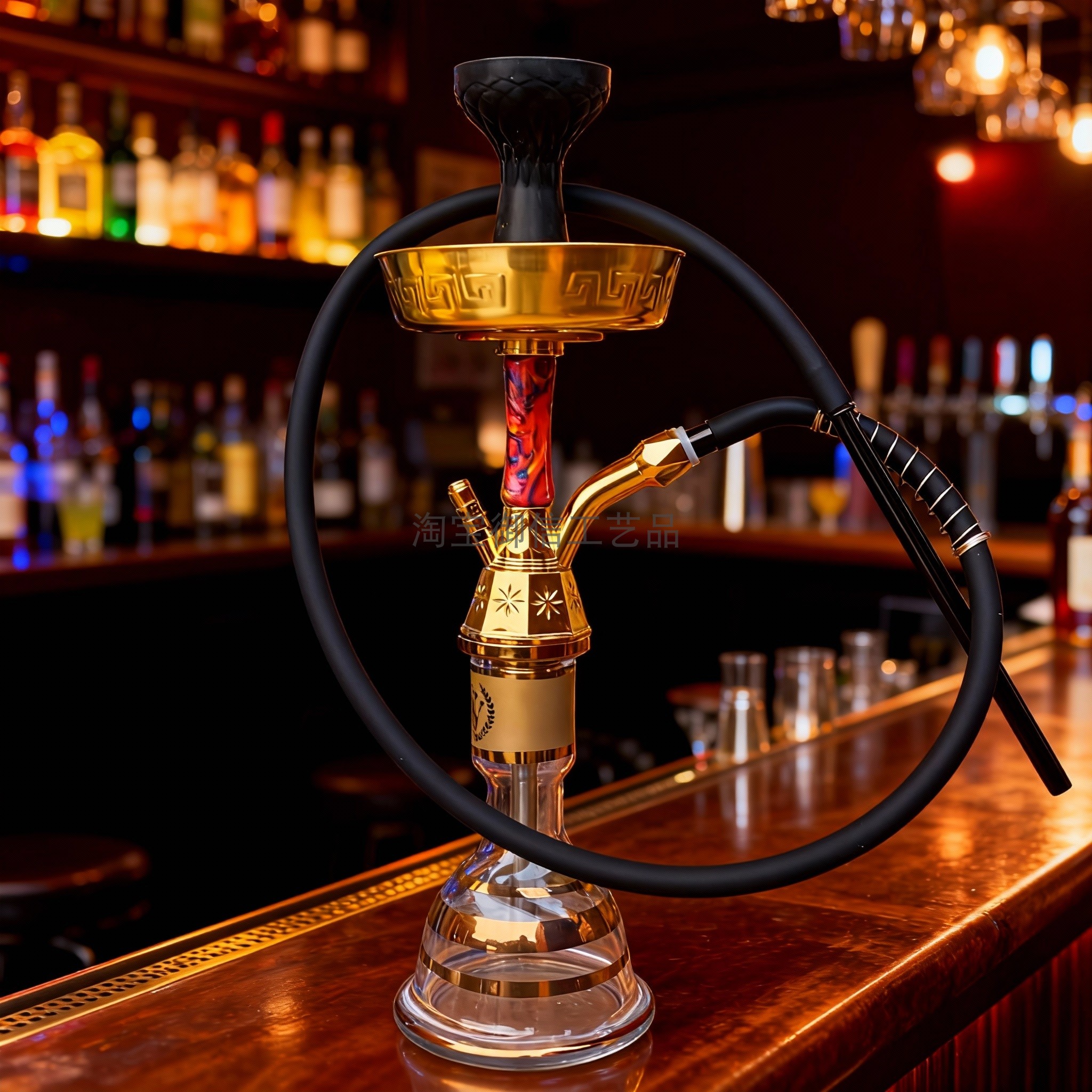 埃及风味阿拉伯水烟全套水烟壶