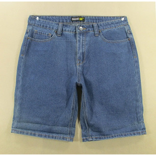 宽松短裤 劳动服夏款 全新品 牛仔中裤 05532 男32码 I204 五分裤