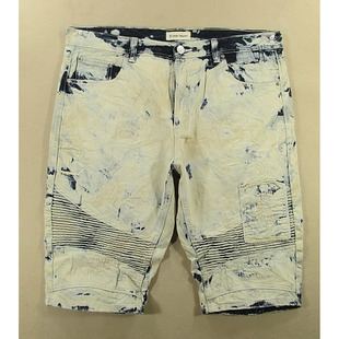 机车加大码 肥佬裤 38536 七分裤 T102 男38码 全新品 牛仔中裤 夏款