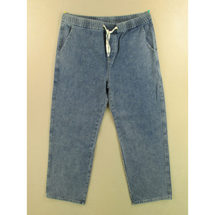 松紧腰肥佬裤 宽松直筒老爹裤 KHCO长裤 子R302 牛仔裤 3803 男38码