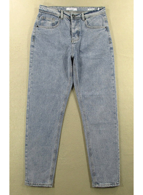 牛仔裤30码锥形小脚裤子厚实弹力束脚BF哈伦KHCO包邮L203/4206-11