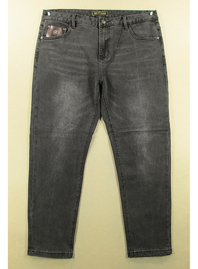牛仔裤男加厚弹力修身小脚加大码肥佬裤全新品*N203/59507-15