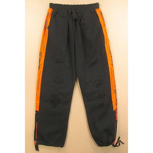 68785 牛仔裤 休闲运动拼色破洞补丁宽松直筒F506 时尚 男