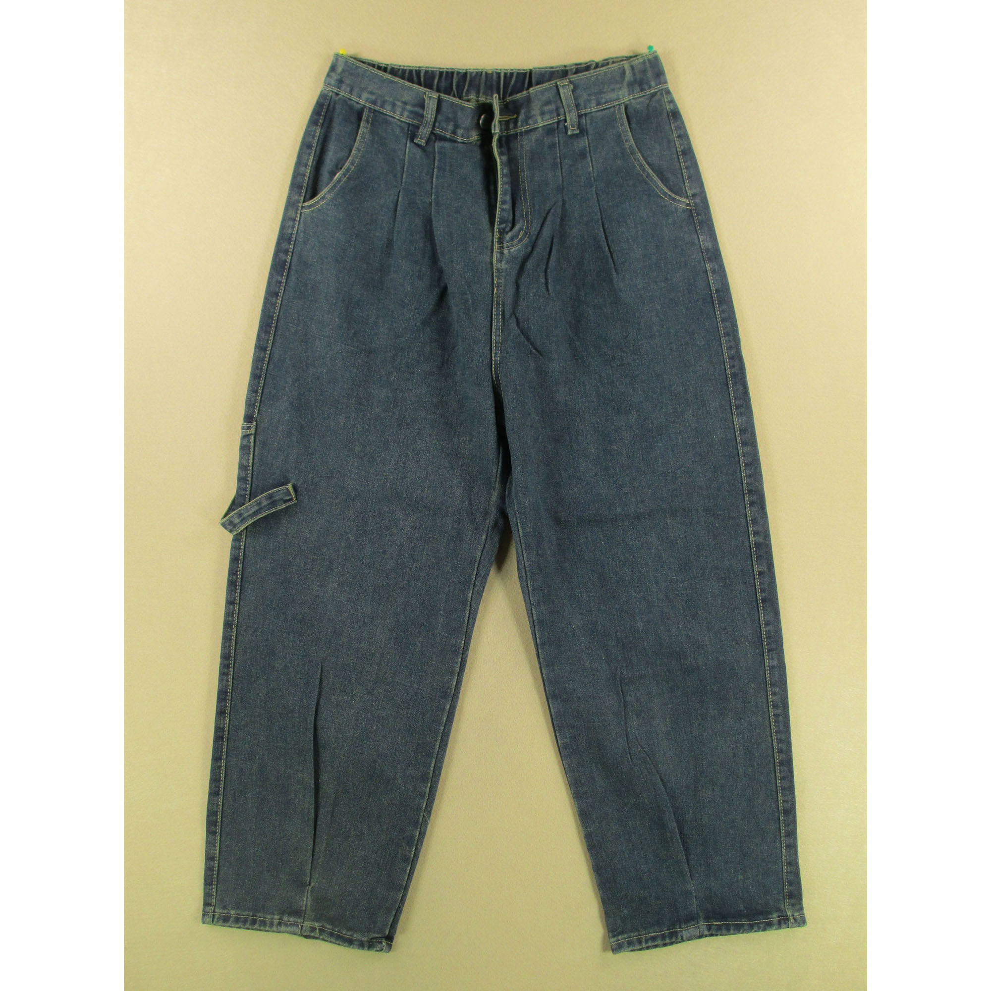 牛仔裤男日系复古锥形裤高腰宽松老爹萝卜哈伦裤B407/98583*14,男装,牛仔裤,淘宝优惠券,粉丝福利购,淘宝优惠卷