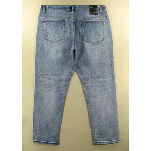 男38码 68913 森林有马百一电弹力锥形锥形大码 L206 修身 牛仔裤