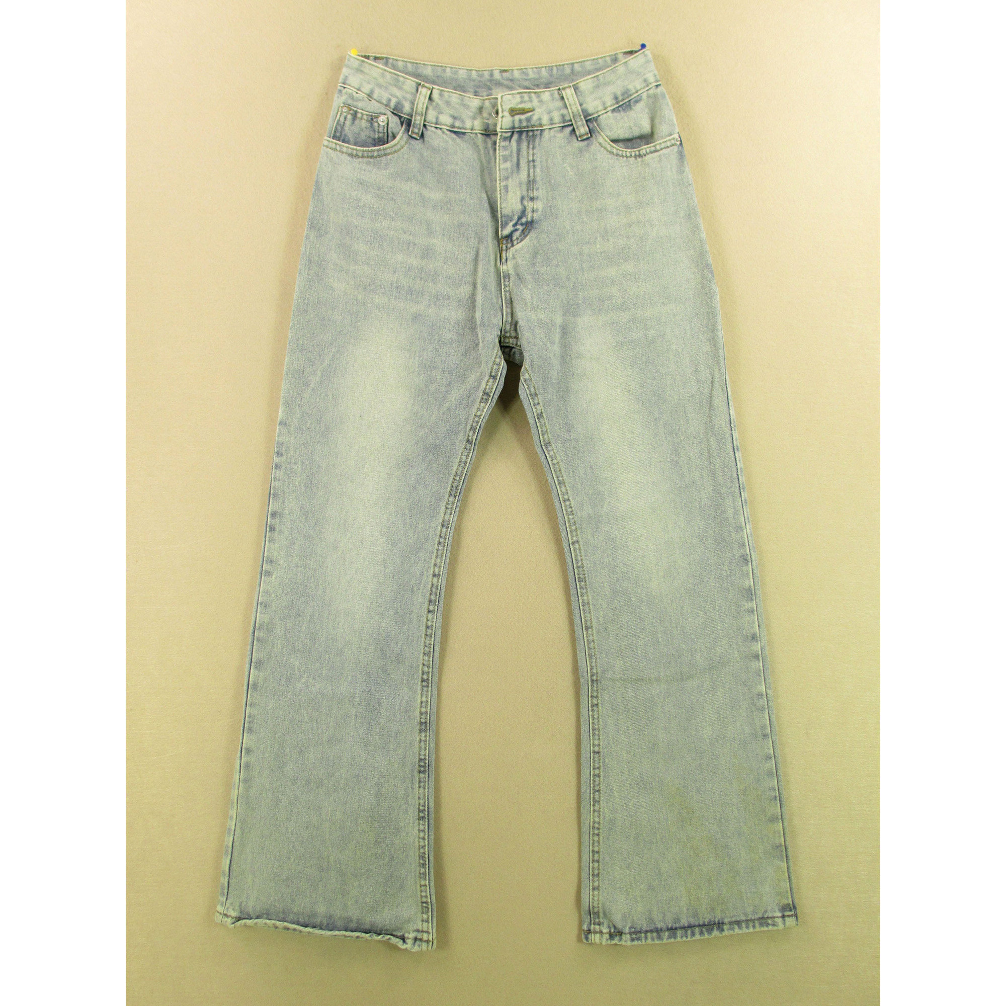 牛仔裤男28码喇叭裤子复古宽松劳动服洗水KHCO长裤子Q308/3801-18,男装,牛仔裤,淘宝优惠券,粉丝福利购,淘宝优惠卷