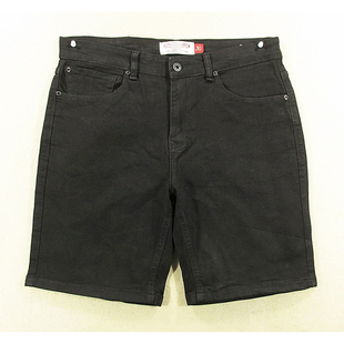 五分裤 2281 男欧美大码 q307 中高腰宽松简约微弹肥佬裤 牛仔中裤