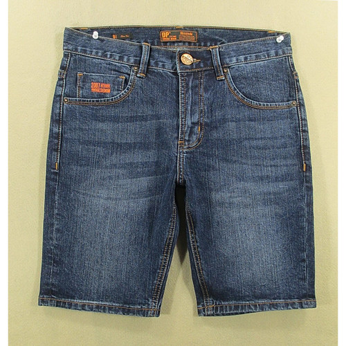 牛仔中裤五分裤男弹力修身短裤劳动服夏款全新品B107/52536-08