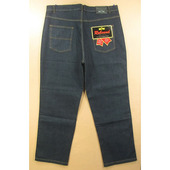 男美式 A503 嘻哈HIPHOP滑板裤 牛仔裤 复古加肥版 肥佬 5083