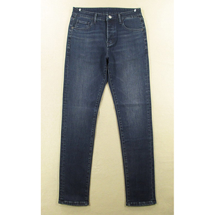 牛仔裤男31码弹力修身小脚裤SKINNY加长外单KHCO包邮L102/1205-04