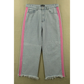 牛仔裤 女韩版 潮显瘦高腰加长拖地裤 包邮 V309 阔腿裤 9986