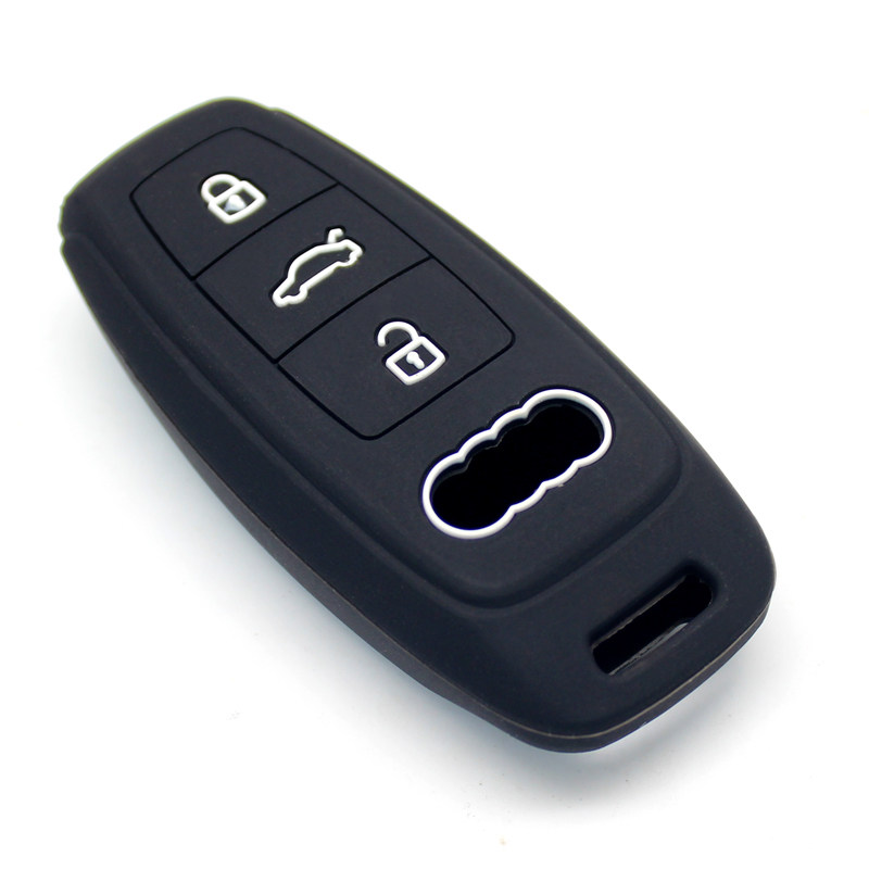 适用于奥迪款钥匙包硅胶