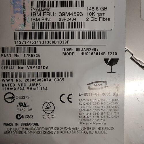 议价IBM 5222 23R0434 39M4590 39M45可维修